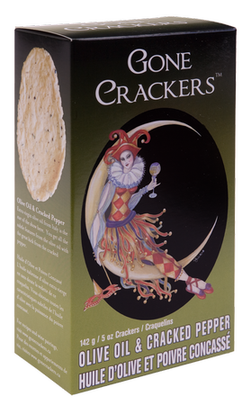 Gone Crackers Olive Oil & Cracked Pepper